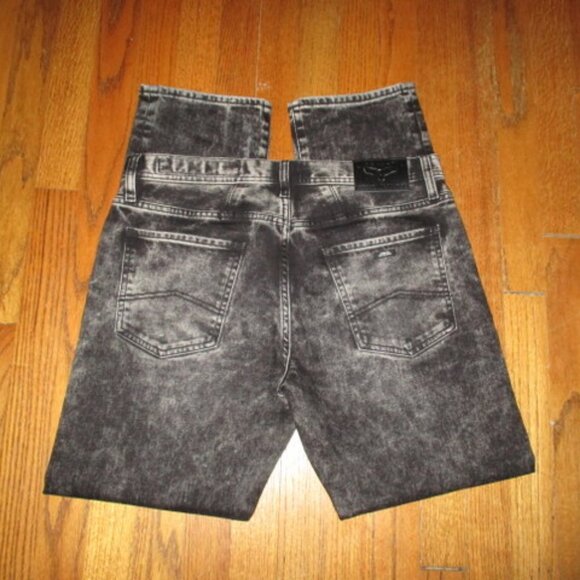 ARMANI EXCHANGE J16 Straight Black Jeans Men Sz 33